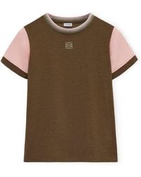 Loewe - Stretch-Cotton Anagram T-Shirt - Lyst