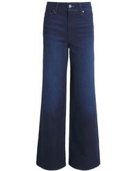 PAIGE - Anessa Wide-Leg Jeans - Lyst