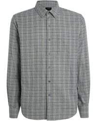 Vince - Cotton Check Shirt - Lyst