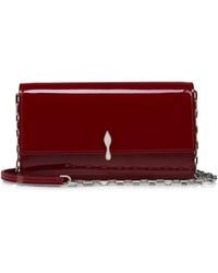 Christian Louboutin - Bettina Soft Patent Wallet-On-Chain - Lyst