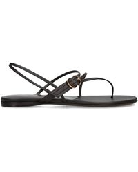 Herbert Levine - Leather Starry Eyed Flat Sandals - Lyst