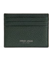 Giorgio Armani - Leather Card Holder - Lyst