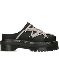 Rick Owens - X Dr. Martens Megalace Quad Sole Mules - Lyst