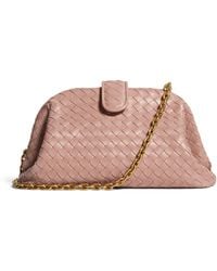 Bottega Veneta - Small Leather Lauren 1980 Clutch Bag - Lyst