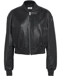 Arma - Hannah Leather Bomber Jacket - Lyst
