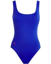 Polo Ralph Lauren - Scoop-Neck Swimsuit - Lyst
