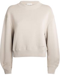 Rag & Bone - Terry Cloth Cropped Sweatshirt - Lyst