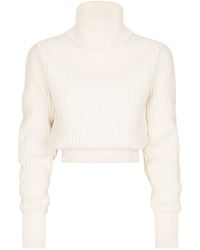 Dolce & Gabbana - Virgin Wool Ribbed Rollneck Sweater - Lyst