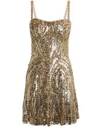 Jenny Packham - Embellished Rebecca Mini Dress - Lyst