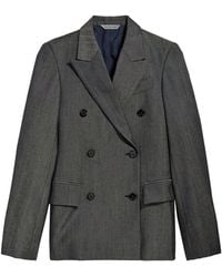 Balenciaga - Wool Twill Blazer - Lyst