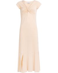 Nadine Mos - Jersey Florence Midi Slip Dress - Lyst