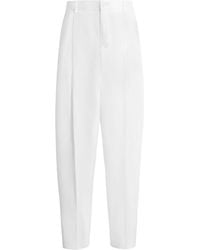Dolce & Gabbana - Linen Tailored Trousers - Lyst