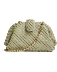 Bottega Veneta - Small Leather Lauren 1980 Clutch Bag - Lyst