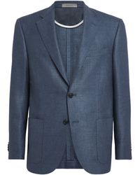 Corneliani - Silk-Virgin Wool Blazer - Lyst