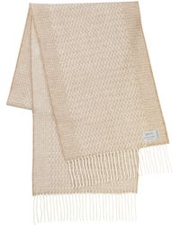 Araminta Campbell Ltd - Alpaca-Blend Rippling Barley Scarf - Lyst