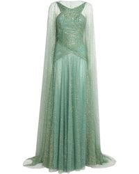 Sandra Mansour - Glitter-Embellished Saule Gown - Lyst