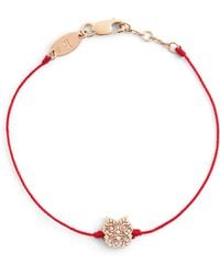 RedLine - Rose Gold And Diamond Lucky Dragon Bracelet - Lyst