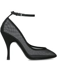 Alaïa - Mesh Nude Pumps 100 - Lyst
