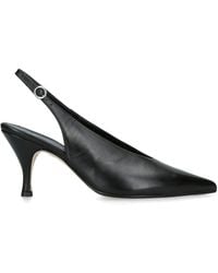 Aeyde - Leather Carla Slingback Pumps 75 - Lyst