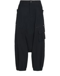 Issey Miyake - Grainy Pants Tailored Trousers - Lyst