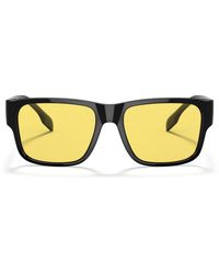 Burberry - Knight Square Sunglasses - Lyst