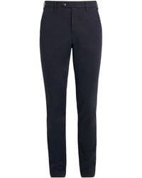 Canali - Stretch-Cotton Straight Chinos - Lyst