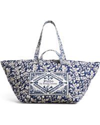 Polo Ralph Lauren - Cotton Quilted Tote Bag - Lyst