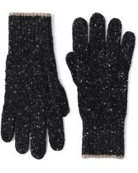 Brunello Cucinelli - Cashmere Flecked Gloves - Lyst