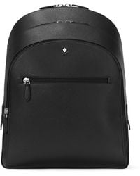 Montblanc - Medium Leather Sartorial Backpack - Lyst