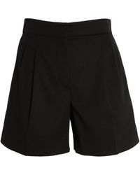 Max Mara - Pleated Shorts - Lyst