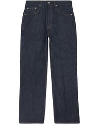 AURALEE - Hard Twist Straight Jeans - Lyst