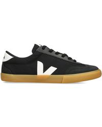 Veja - Volley V-logo Canvas Low-top Trainers - Lyst