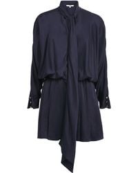 Maje - Satin Mini Dress - Lyst