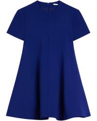 Givenchy - Round-Neck Flared Mini Dress - Lyst