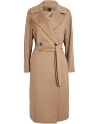 Weekend by Maxmara - Virgin Wool Double-Breasted Coat - Lyst