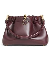 Etro - Small Leather Vela Blossom Shoulder Bag - Lyst
