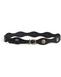 Etro - Leather Studded Belt - Lyst