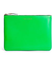 Comme des Garçons - Large Leather Super Fluo Pouch - Lyst