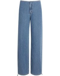 Still Here - Drawstring Sport Wide-Leg Jeans - Lyst
