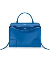 Loewe - Large Leather Amazona 180 Top-Handle Bag - Lyst