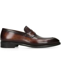 Magnanni - Leather Madison Penny Loafers - Lyst