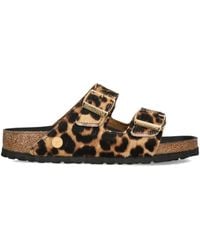 Birkenstock - Pony Hair Arizona Sandals - Lyst