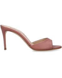 Casadei - Leather Julia Mules 80 - Lyst