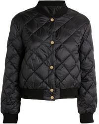 Max Mara - Quilted Bomber Jacket - Lyst