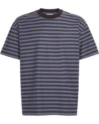 NN07 - Organic Cotton Stripe T-Shirt - Lyst