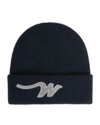 Weekend by Maxmara - Virgin Wool Initial Beanie - Lyst