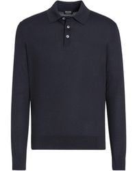 Zegna - Cashseta Polo Shirt - Lyst