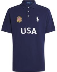 Polo Ralph Lauren - Cotton Usa Polo Shirt - Lyst
