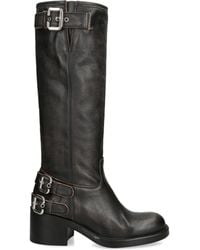 Chloé - Leather Dakota Boots 60 - Lyst