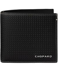 Chopard - Small Leather Racing Bifold Wallet - Lyst